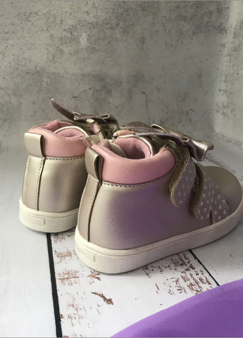 Золоті осінні кросівки демісезонні дитячі для дівчинки золотий (296) С.Луч