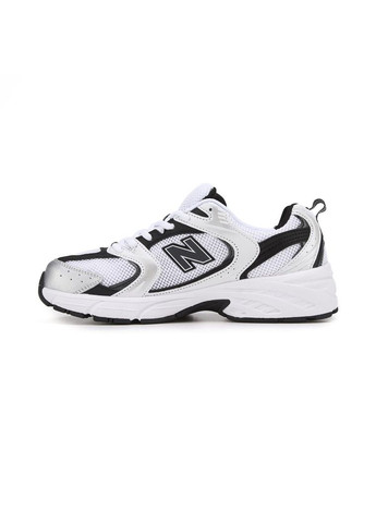 КРОСІВКИ ЖІНОЧІ NEW BALANCE 530 WHITE BLACK 2.0 НЬЮ БЕЛАНС 530 No Brand чорні демісезони (368868618)