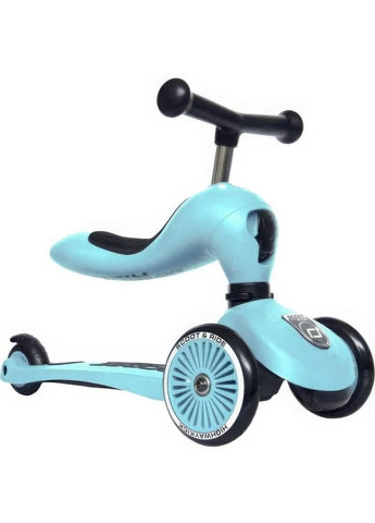 Самокат Scoot and Ride Highwaykick-1, голубой () Scoot&Ride SR-160629-BLUEBERRY (335030589)