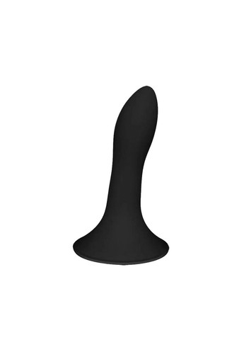 Дилдо з присоскою Hitsens 5 Black, відмінно для страпона, діаметр 2,4 см, довжина 13см Adrien Lastic (292786898)