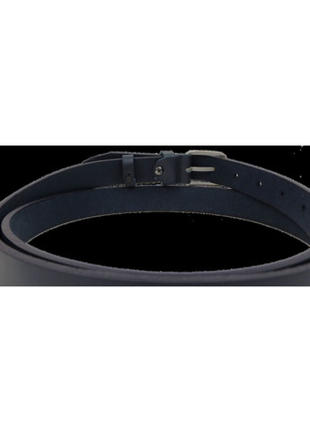 Жіночий шкіряний ремінь темно-синій 2,5 см Skipper (361157028)