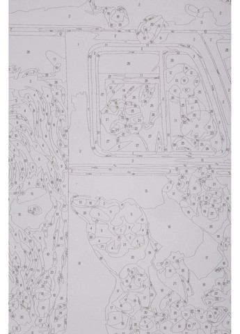 Набір для розпису по номерах "Йорк у весняному трейлері" 40*50 см, IDEA2-GX47325, ТМ "" 99IDEAS (369734671)