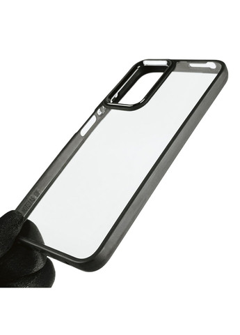 Чохол для Redmi Note 12S з кольоровими високими бортами на редмі нот 12с чорний Xiaomi (366022678)