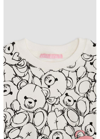 First Kids світшот комбінований футер