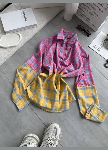 Жіноча сорочка в клітинку Гермес (348059329)