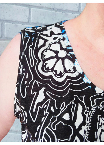 Жіночий літній костюм батал майка + шорти з кишенями No Brand (365811586)