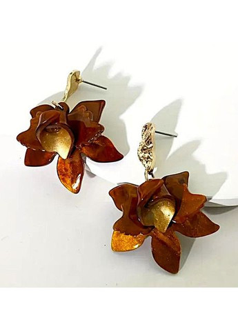 Серьги бижутерия подвески Разноцветные камни No Brand (371804317)