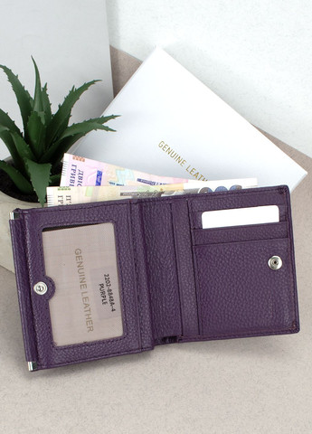 Женский кожаный кошелек Classic 8848A-4 маленький фиолетовый Fernando (279769364)