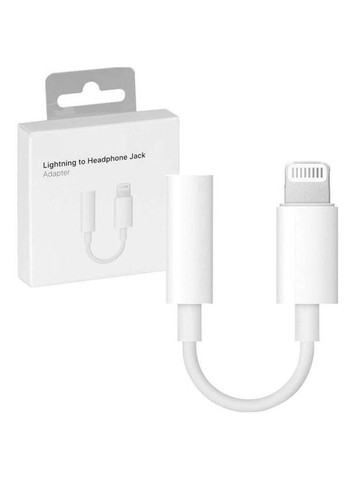 Адаптер для Apple Lightning to 3.5mm Headphone Jack (ААА) (box, no logo) Brand_A_Class (291879651)