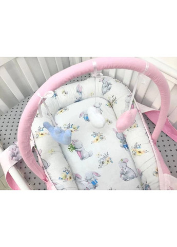 Кокон-мобиль "Зайчики с морковками" Moontime (354827068)