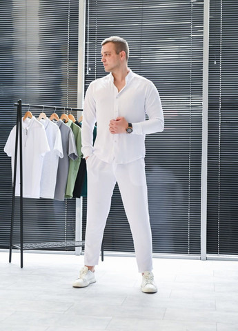Белый летний костюм ShopnGo