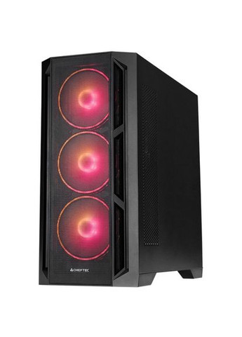 Корпус APEX LUMO GA-01B-L-OP 4x140mm A-RGB, USB-C, E-ATX, без БЖ, Black Chieftec (315799283)