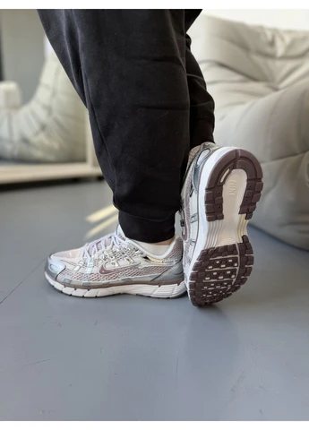 Сірі літні кросівки nike p-6000 platinum violet vast grey найк п-6000 сірі No Brand