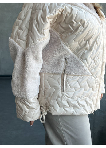 Молочная демисезонная куртка MN