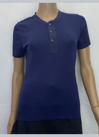 Темно-синяя кэжуал футболка Ralph Lauren с коротким рукавом