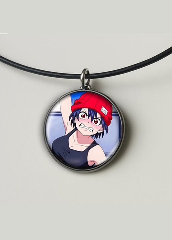 Набір підвіска (кулон) та брелок Аніме Нежить і невдача #02 (подарунковий набір) No Brand (332633399)