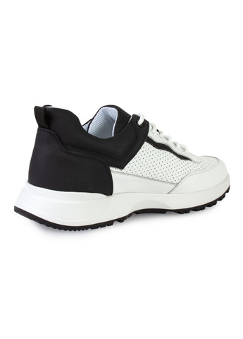 Белые демисезонные кроссовки мужские бренда 9200471_(1) ModaMilano