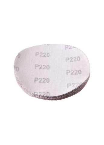 Круг шліфувальний самоклейний для металу та дерева 125 мм Р220 (10 шт.) Intertool (332204919)