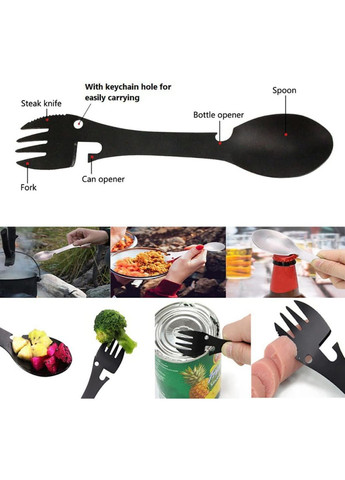 Ложка-вилка походная WHW20582-46 6в1 Stenson (340551200)