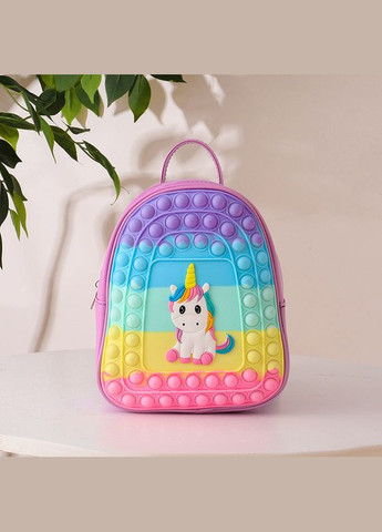 Дитячий рюкзак з єдиноріжкою ПОП ІТ Бузковий No Brand (317183498)