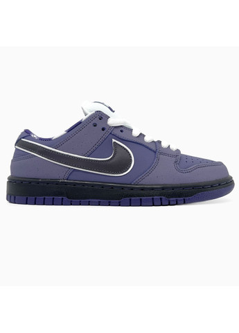 КРОСІВКИ ЖІНОЧІ NIKE SB DUNK PURPLE НАЙК СБ ДАНК No Brand комбіновані демісезони (369393218)