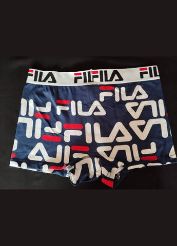 Модні сині чоловічі труси боксери з товстою резинкою No Brand (299388206)