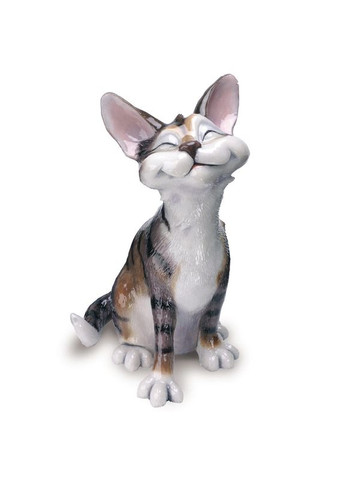 Фігурка-статуетка колекційна з кераміки кішка Нікі Англія, h-21 см Arora Design (301423647)