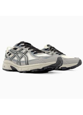 КРОССОВКИ ЖЕНСКИЕ ASICS GEL-VENTURE 6 BROWN / GREY / BEIGE АСИКС ГЕЛЬ ВЕНТУРЕ 6 No Brand серые демисезоны (367169857)