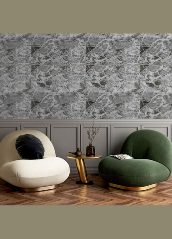 Декоративна 3D панель самоклейка Мармурова плитка 700х770х4мм 192 (3DPanda-0529) Sticker Wall (323155450)