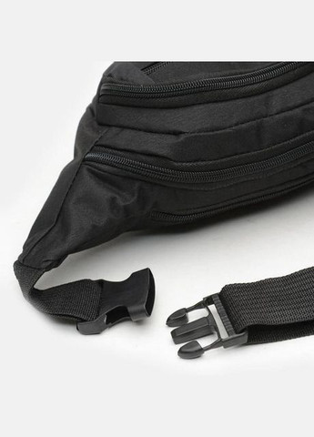 Сумка на пояс мужская текстильная спортивная через плечо маленькая Черный 34942 Monsen (336025580)