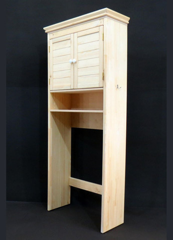 Стеллаж над унитазом из дерева Азрак бланже (СУТ-001301) No Brand (328293292)