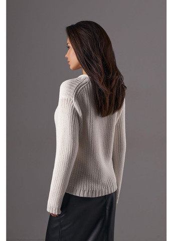 Молочний джемпер 2805 молочний Triko Bakh