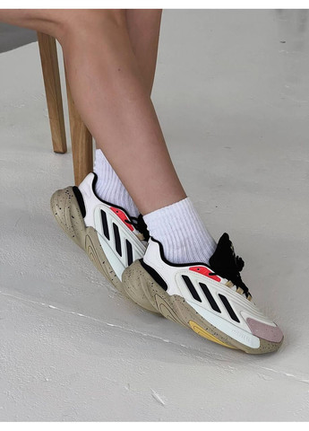 Рожеві Осінні кросівки чоловічі adidas ozelia grey pink адідас озелія No Brand