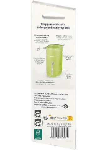 Гермомішок Ultra-Sil Dry Bag 5 Tarragon Sea To Summit (328313632)