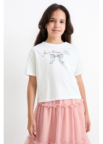 Комбинированная демисезонная комплект футболок из хлопка (2шт.) C&A