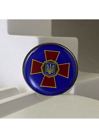 Значок Національної гвардії України (коло) (6528) Dobroznak (365246263)