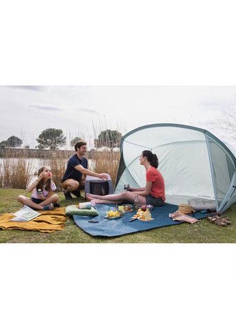 Швидкозбірний Туристичний Намет Тент Шатер для Кемпінгу Arpenaz Fresh Водонепроникна Білий Quechua (335052780)