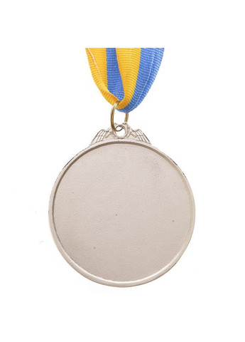 Медаль спортивная с лентой двухцветная d-6,5см Баскетбол C-4849 (металл, покрытие 2 тонны, 56g серебро) SP-Sport (361435534)