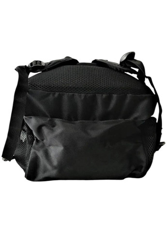 Рюкзак средний тканевой ортопедический с металлической ручкой + дождевик+ usb шнур 2002M черный Victory (370859002)