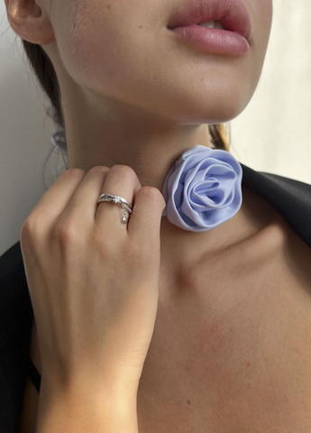 Чокер на шнурівці колекції "Лілея" VIDCHUY текстиль (301279471)