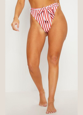 Красные купальные трусики PrettyLittleThing