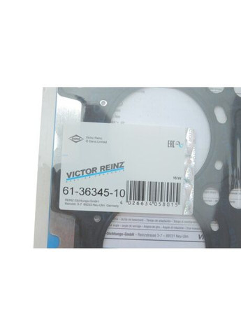 Головка блока металлическая Г/Б RENAULT KANGOO/CLIO 1.5DCI 01- K9K 700/702/704/710 61-36345-10 Victor Reinz (366164111)
