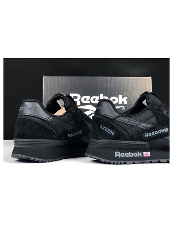 Чорні Осінні кросівки чоловічі, в'єтнам Reebok LX2200