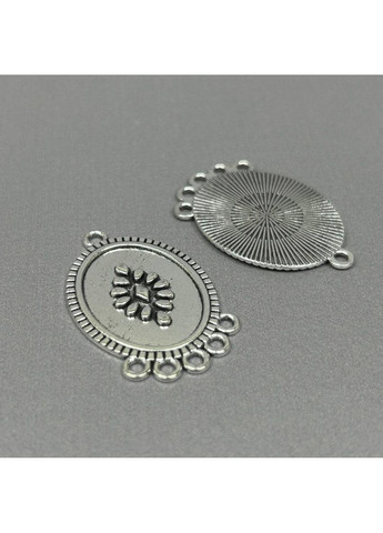 Коннектор металлический «Медальон» 21х33 мм, цвет. Plus-plus (352752359)