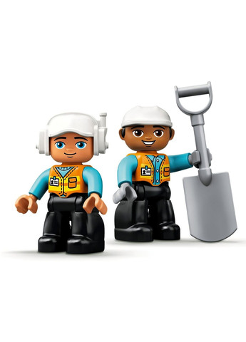 Конструктор DUPLO Town Вантажівка та гусеничний екскаватор, 20 деталей () Lego 10931 (331860351)