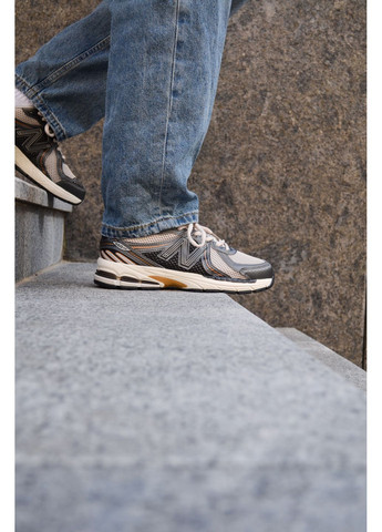 Серые демисезонные кроссовки мужские new balance 860 v2 grey нью беланс 860 No Brand