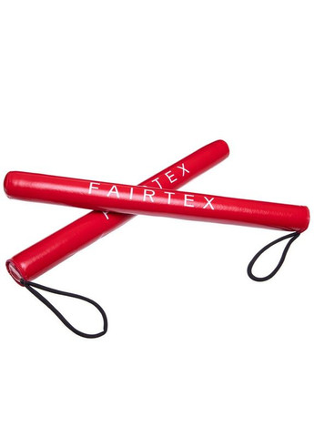 Лападани тренерські (2шт) FAIRTEX (р-р l-47см, d-4,5, червоний) (BXS1_Червоний) Zelart (361433880)
