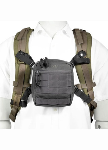 Набор ремешков с пряжками Tasmanian Tiger Pouch Harness Adapter, Black None (334670279)