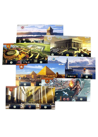 Настольная игра 7 чудес - Второе Издание / 7 wonders Game (328934889)