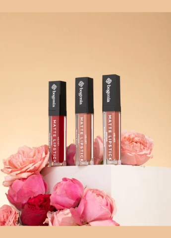 Матова рідка помада Matte Lipstik 8 мл 003 Malay Apple Bogenia (311216429)
